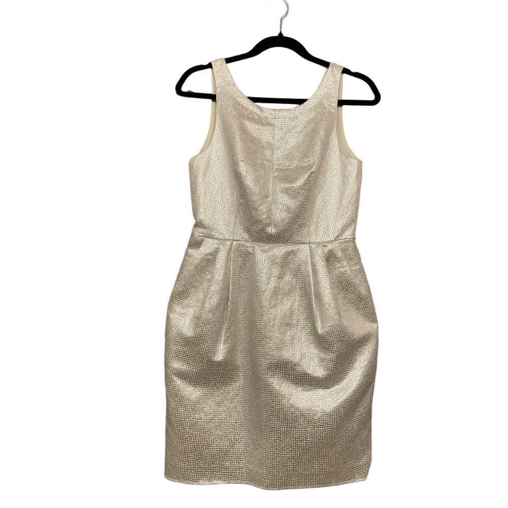 Club Monaco Gold Sleeveless Mini Dress